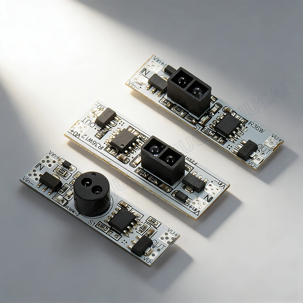 Non-Contact IR Hand Sweep Sensor Switch Module Wardrobe Short Distance Scan Sensor DC5V 12V Adjustable Switch for Light