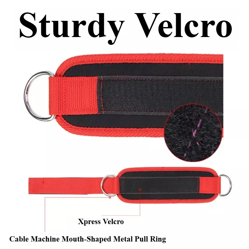 Fitness Ankle Straps Adjustable Gym Leg Strength Workouts With Buckle Sports Guard Abductors For Gantry Training Butt Device