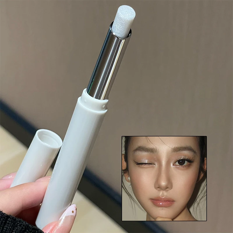 Pearlescent Eyeshadow Stick Brightening Pearl Lying Silkworm Highlighter Pen Waterproof Long Lasting High Gloss Eyeshadow Makeup_voghion.com