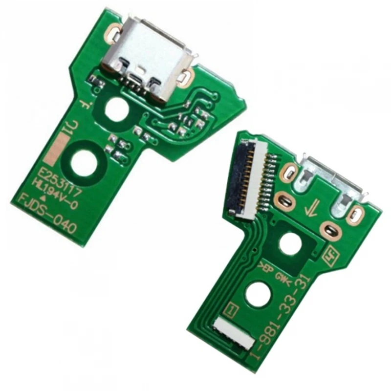 Controllo Connettore Di Carica Jds-040 Jdm-040 Scheda Di Alimentazione Micro Usb Ps4 Play Station # Controllo Sony Dualshock Ps4 V2 Cuh-Zct2 (Jds-040)