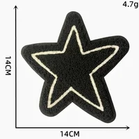 Personalized Star Towel Embroidery Patches for Clothing | DIY Apparel Badges & Sewing Supplies - Image 5