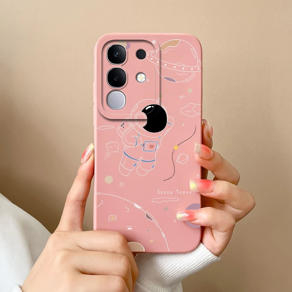 Cute Panda Cactus Liquid Silicone Protective Phone Case