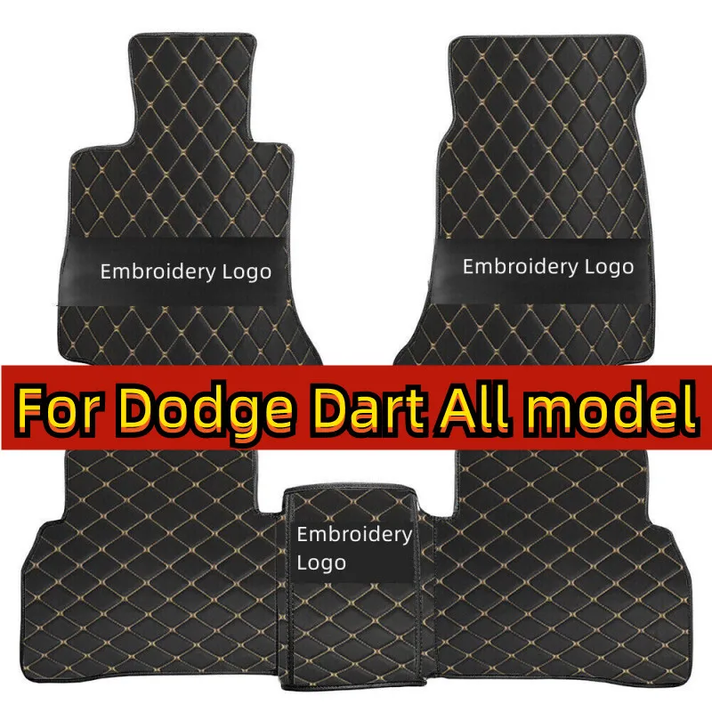 

Custom Car Floor Mat for Dodge Dart All model auto Carpets rug Footbridge carpet accessories styling interior parts