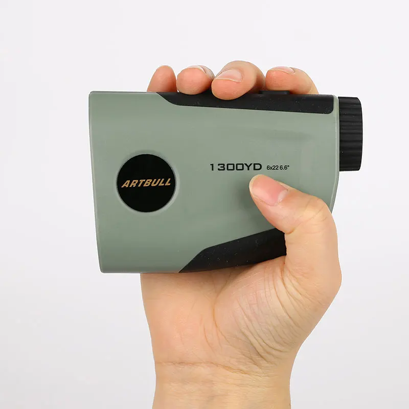 Laser Rangefinder Distance Meter 1300Yard USB Rechargeable Laser Rangefinder Hunting Telescope Distance Meter 750Yard Rangefinder Golf Flag-Lock Vibration