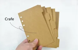 Loose Leaf Notebook Refill - Spiral Binder Planner Pages, Grid, Blank, Lined - A4 (Index craft)