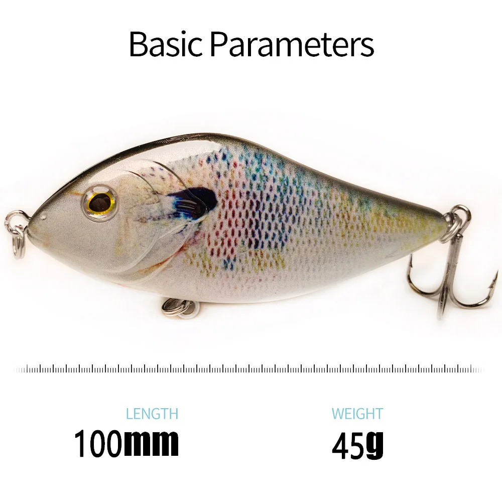 2021 New coming 10cm 45g Slide Jerkbait Fishing Isca Articial Baits Wobbler Crankbaits  Fishing Tackle Baits Lures - AliExpress