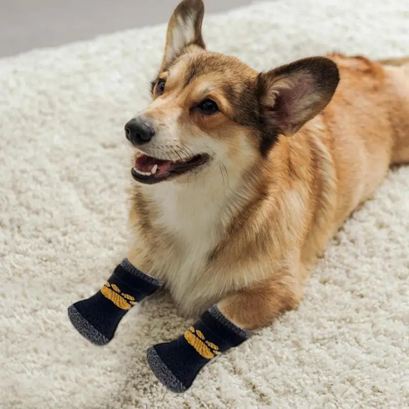 Socks For Dogs Anti Slip Dog Socks Dog Grip Socks With Straps