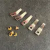 7pcs/Set Metal Fixing Base & Install Punch & Sheet Plate Rivets Set For Zippo Zorro Kerosene Lighter DIY Repair Tool Accessories 6