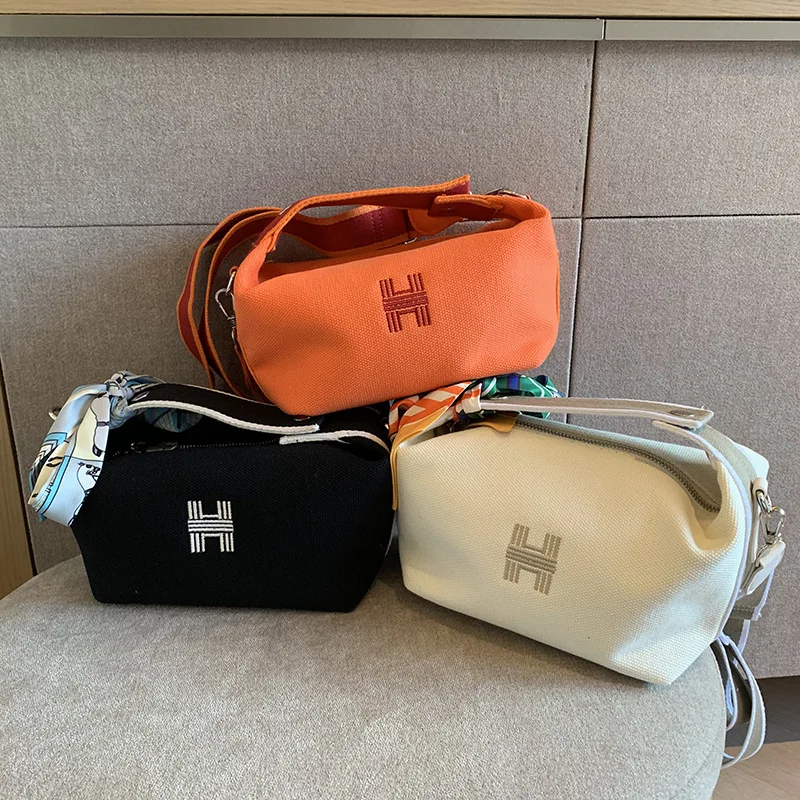 New canvas lunchbox bag women fashion bow handheld lunch bag walking dog bag wide shoulder strap bags fashion pull back forklift inertia toy walking robot forklift toys no deformation excellent workmanship