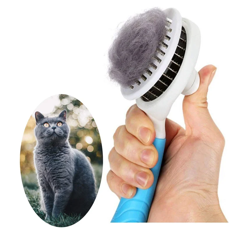 

Pet Cat Comb Brush Hair Pet Cleaning Product Brush Tool Pet Products Accessories For Cats Hair Removal Clean