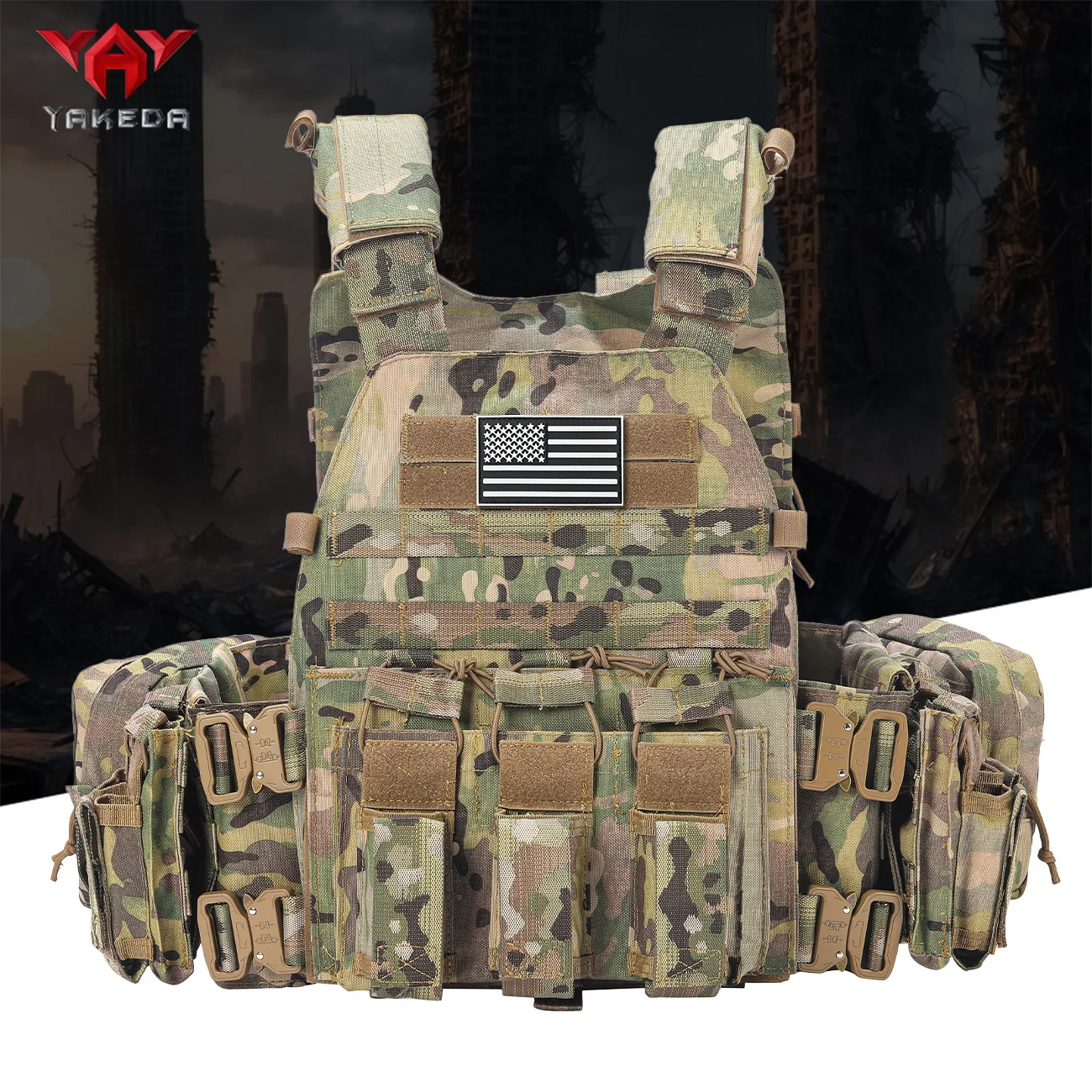 Outdoor Multifunctional Quick Release Training Vest for Men and Women