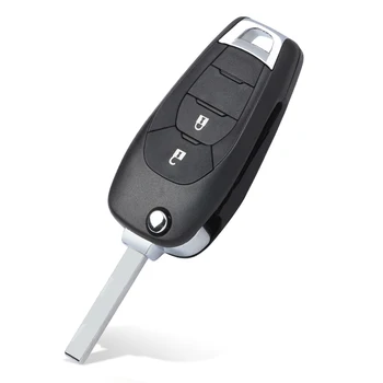 Keyforkess 433MHz PCF7941 / ID46 Chip Flip Remote Key Fob 2 pulsanti per Holden Colorado RG 2017 Astra BK 09/2016 - KEYECU 433MHz PCF7941 ID46 Chip Flip Remote Key Fob 2 pulsanti per Holden Colorado RG