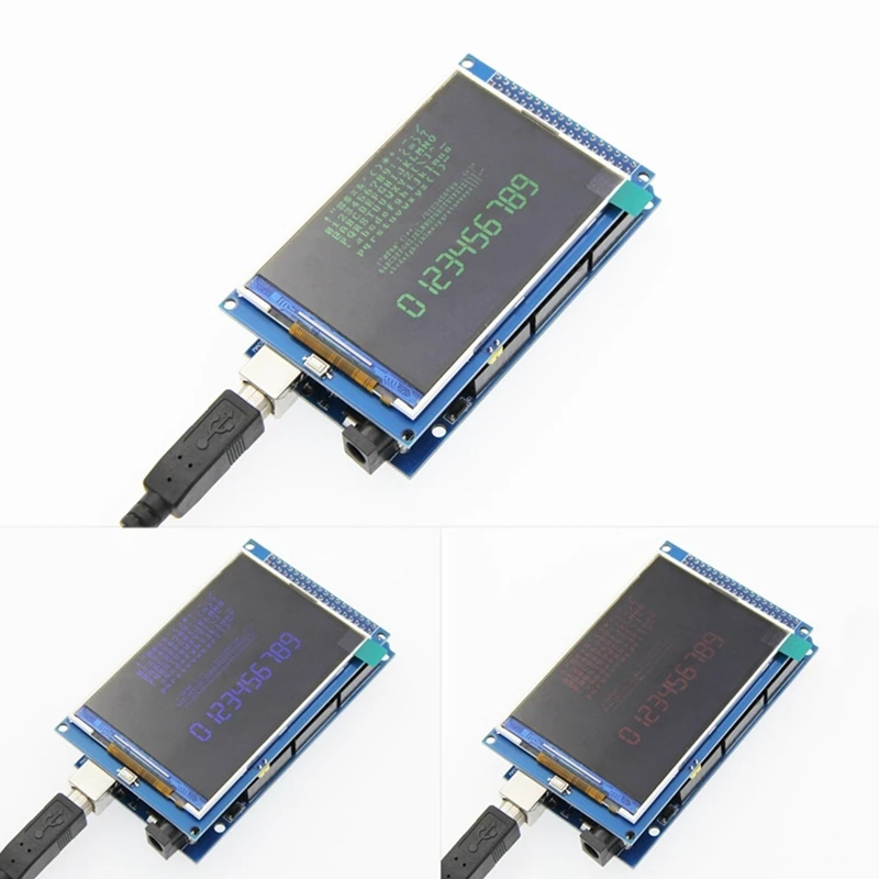 3.5 ġ Arduino Mega2560 R3  TFT ÷ LCD ȭ , TFT ÷ ȭ