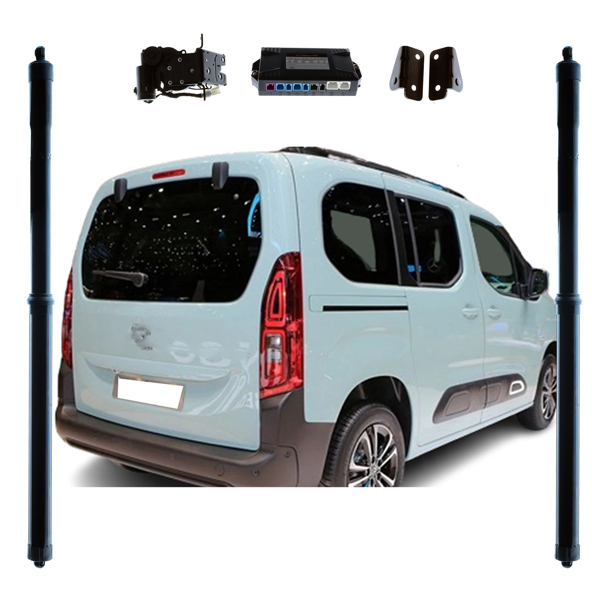 

Для Citroen Berlingo 2022 + электрическая задняя дверь с автоматическим управлением привод багажника автомобильный подъемник Электрический мотор багажник дистанционное управление
