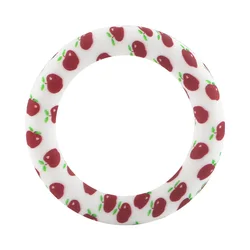 Set of 3 Decorative Silicone Rings for Jewelry Making & Crafts (Color 20)