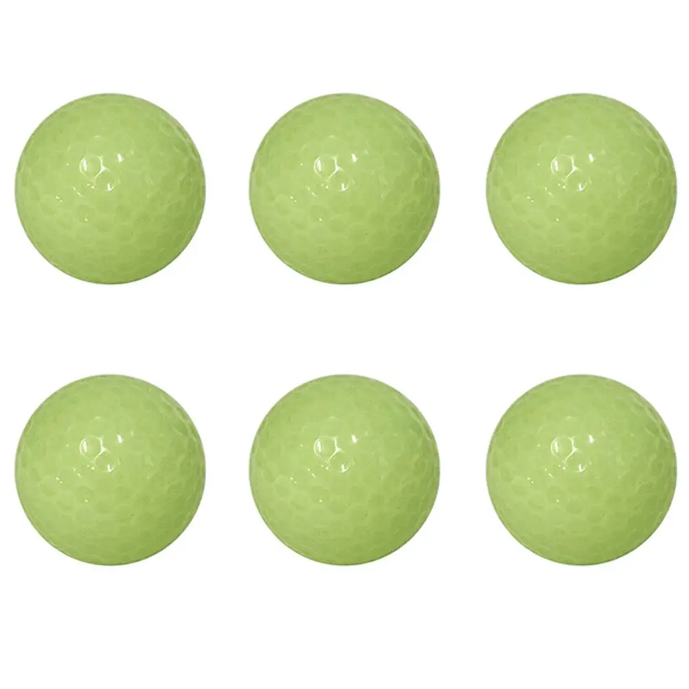 

For Golfer Golf Accessories Golf Gift Night Glow Green Night Golf Ball Golf Fluorescent Balls Glow Ball Luminous Golf Balls