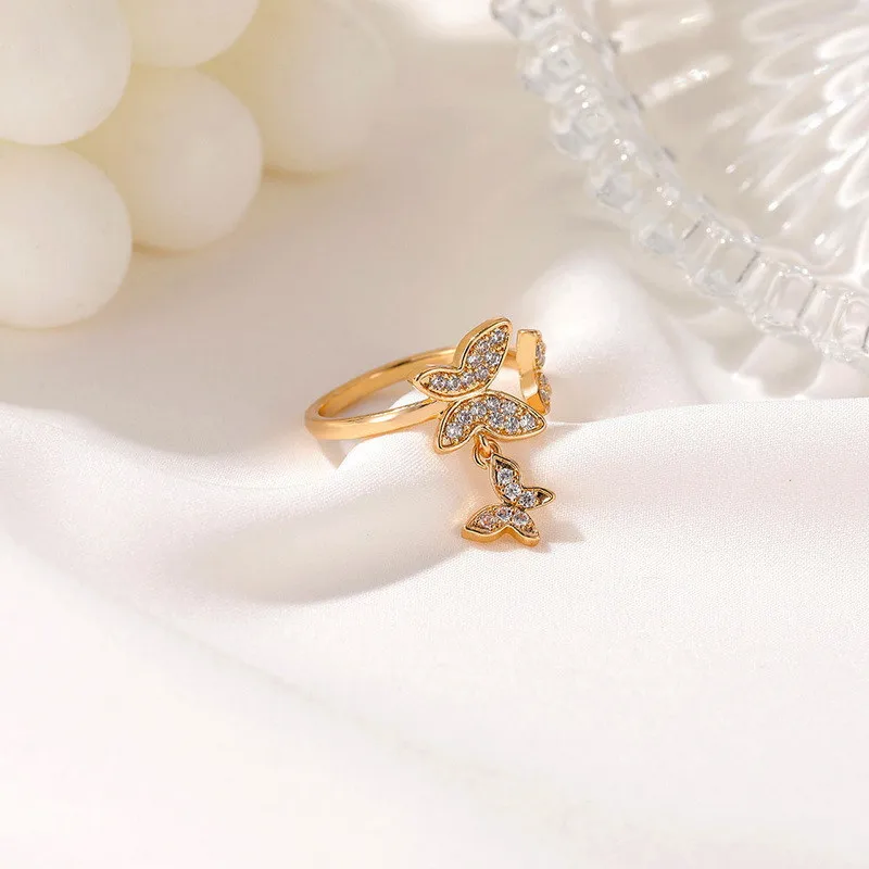 Schöne Cartoon Tropfen Öl Katze offene Ringe für Frauen Männer Vintage Mode Tier Katze Eröffnung Fingerring Schmuck Geschenke Großhandel – Detail 31