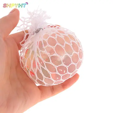 Anti-Stress Ball Fruit Slice Grape Squeeze Ball Kids Adult Relief Stress Toy