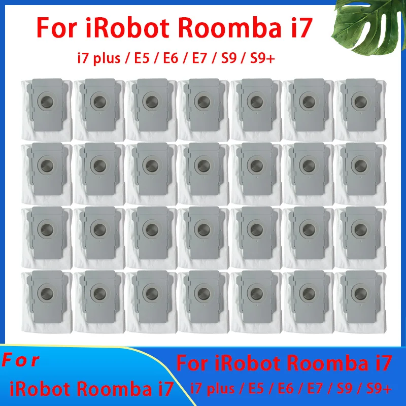 

For iRobot Roomba i7+ i7 plus E5 E6 E7 S9 S9+ Dust bag Spare Parts robot Vacuum Cleaner bags Replacement Dirty Bags Accessories