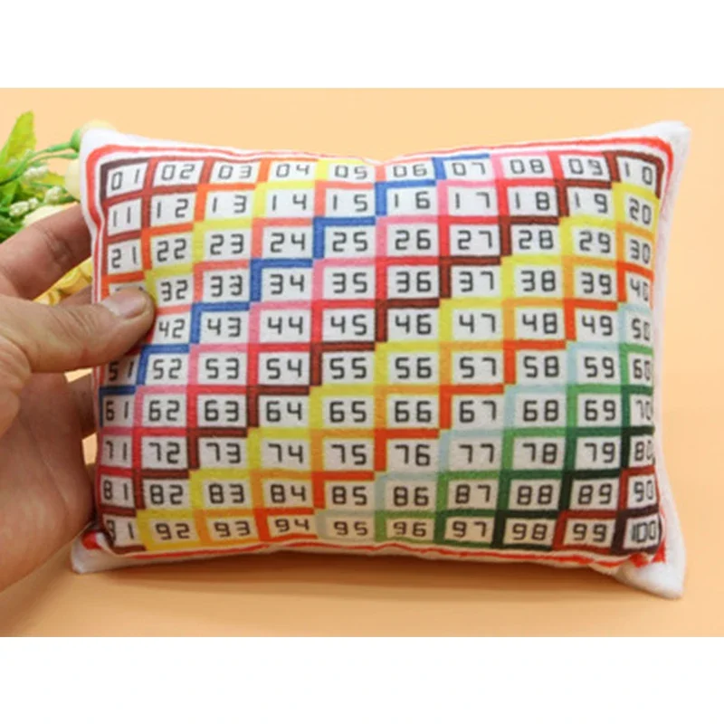 Rainbow Pillow Shaped Needle Pin Cushion Holder Cross Stitch Embroidery Sewing Accessories DIY Sewing Tools