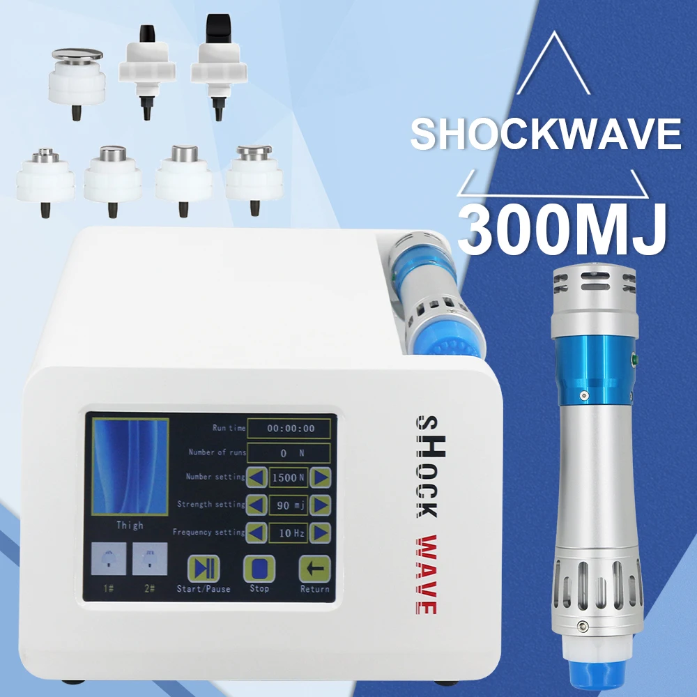 

Аппарат для ударно-волновой терапии 300MJ для эффективной эректильной дисфункции, облегчения боли в конечностях, массажа, релаксации, инструмент для ударно-волновой терапии