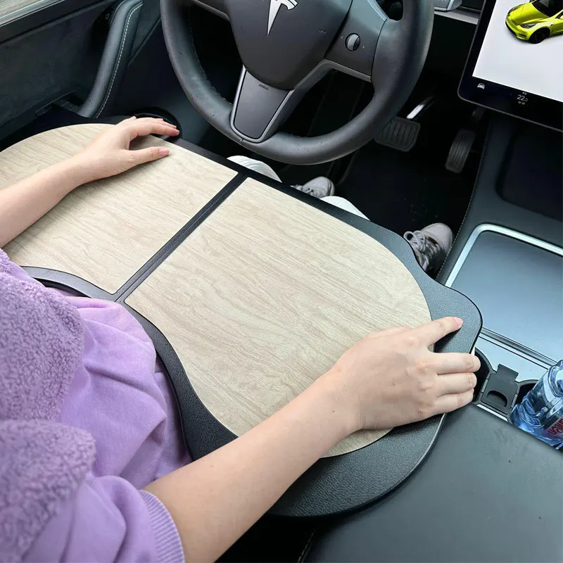 Table pliante pour volant de voiture, gadget intérieur, accessoires de  voiture, mise en œuvre de la nourriture, adapté aux placements - AliExpress