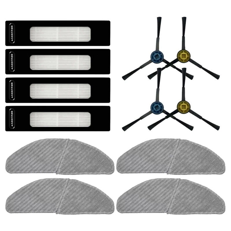 

Hepa Filter Parts Accessories Fit For Midea S8 S8+ Robotic Vacuum Cleaner Parts Mop Cloth Side Brush