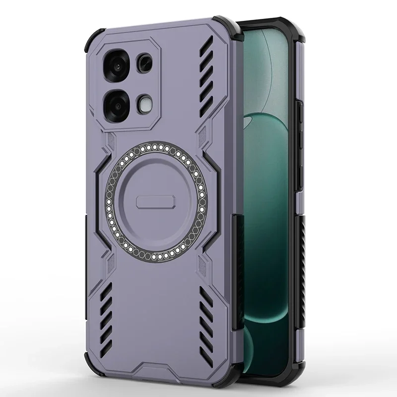 Luxurious Rugged Armor Magnetic Shockproof Phone Case