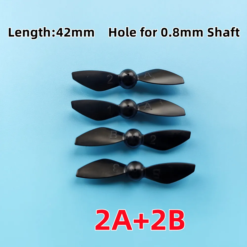 Hélices de Drone FPV Micro 30-46mm 0.8mm - Lot de 4/8/20 Pcs