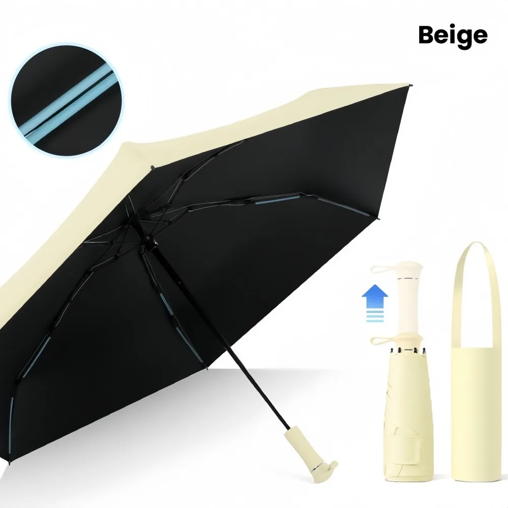 Compact Foldable Umbrella with UV Protection