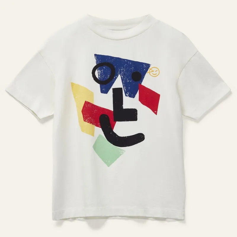 2025 New Summer Kids T-shirt Wyn Short Sleeve Girls Boys T-shirt Cartoon Flower Cloud Printed Cotton Kids Casual T-shirt 6