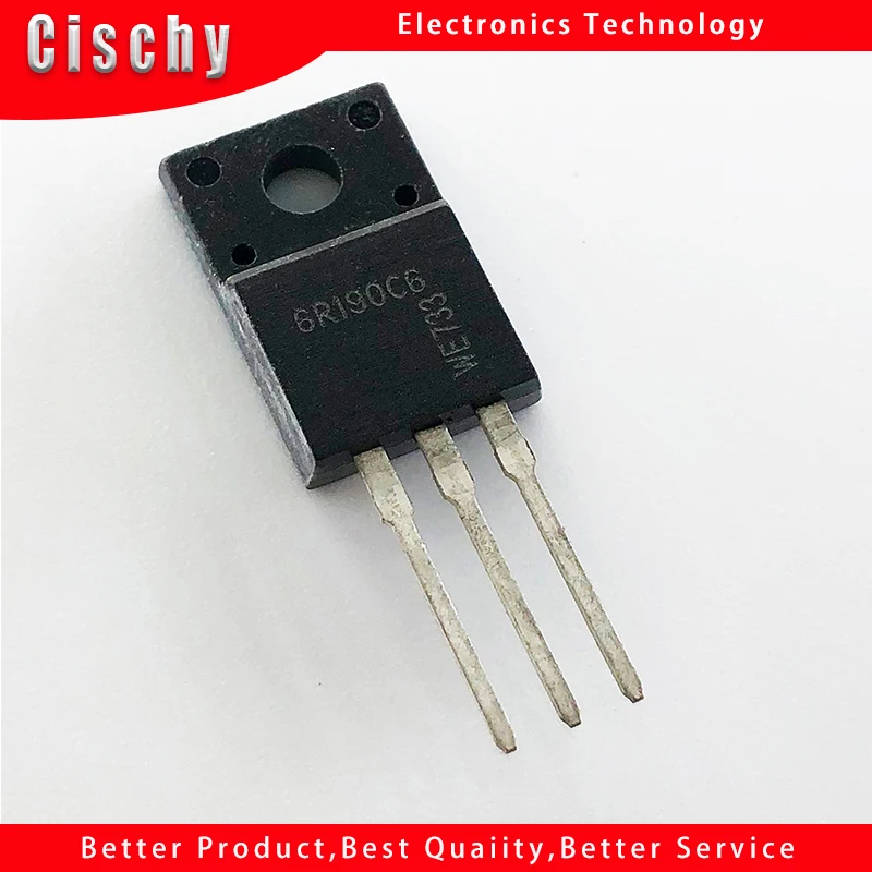 

10pcs/lot 6R190C6 IPA60R190C6 TO-220F In Stock