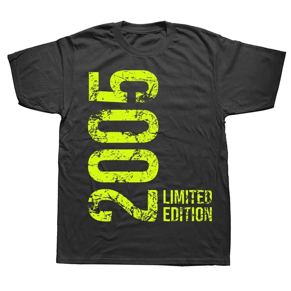 

2024 Graphic Streetwear Short Sleeve Birthday Gifts Summer Style T-shirt Men Novelty 18th 18 Years Retro Vintage 2005 T Shirts