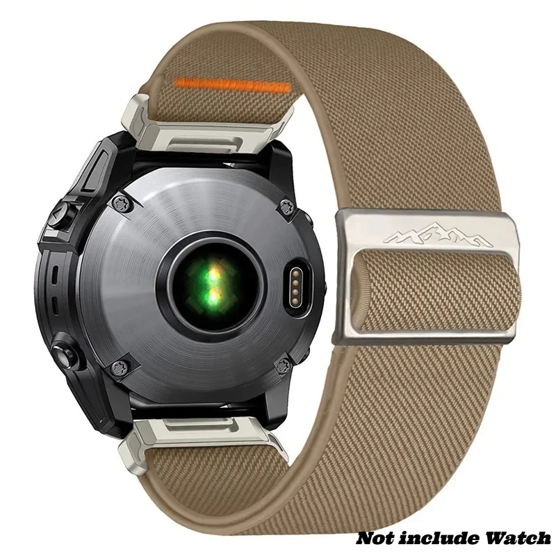 Elastic Nylon Loop Strap - 22mm/26mm Sport Bracelet Watchband