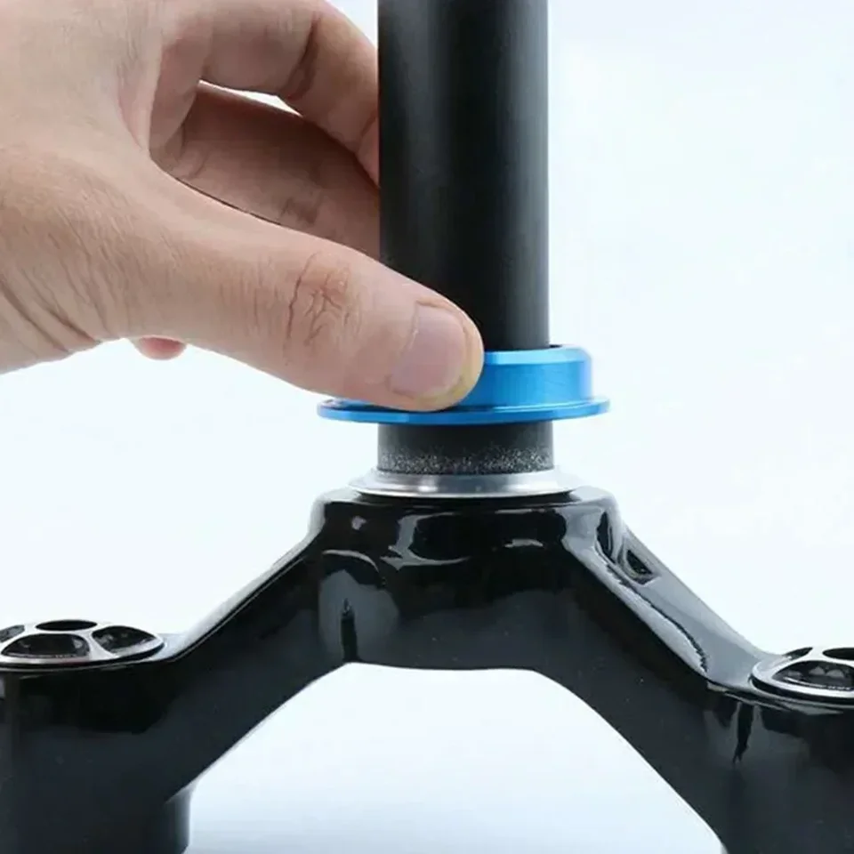 Adaptateur De Fourche 1 1/8 à 1 1/2 Pouces - Anneau De Culasse Pour Conversion Jeu De Direction Vélo