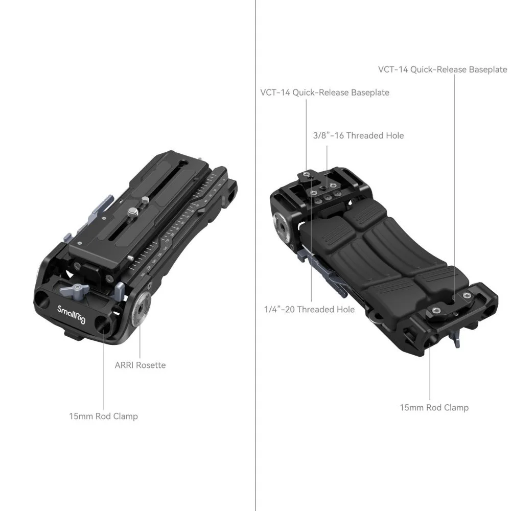 SmallRig 2837B ショルダーパッド Shoulder Pad Pro
