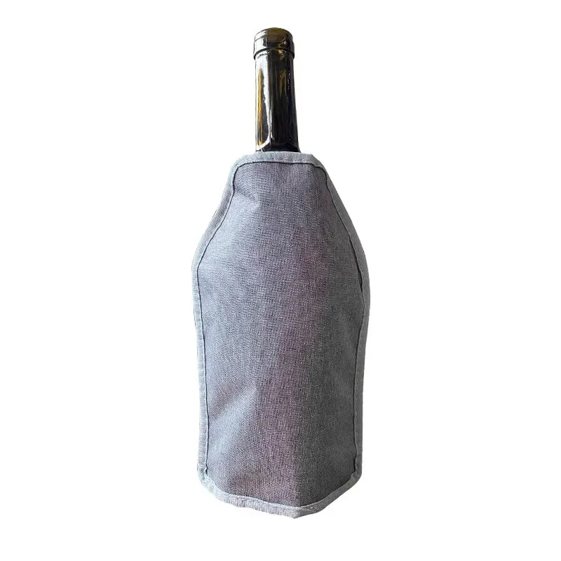 Wine Cooling Holder Ice Bag Jelly Picnic Beverage Nylon Wine Cooler Sleeve Soft Drink Rack Bar Tool Champagne Bottle Covers