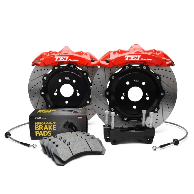 Racing Performance Brake Kit,Front Caliper 405x34MM Disc,6 Pot Caliper for PORSCHE 911 996 997 1999-2005 20Inch Wheel