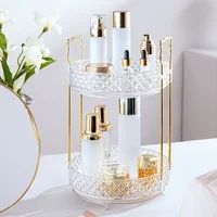 1PC Vanity,Makeup Organizer,Bathroom Storage,Spinning Organiser,Suitable for skin care products, perfume, lipstick,Storage Rack 1