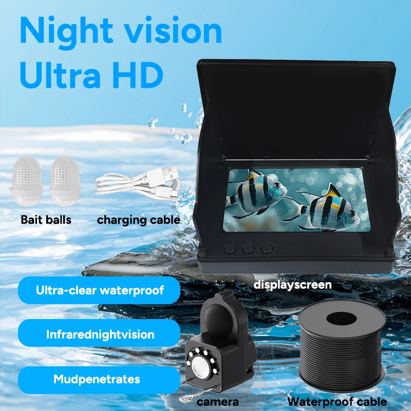 كاميرا صيد احترافي تحت الماء HD