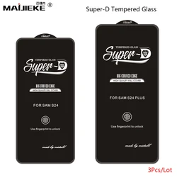 Premium 3 - Pack 9H Tempered Glass Screen Protector - Galaxy S24FE (3PCS Tempered Glass)