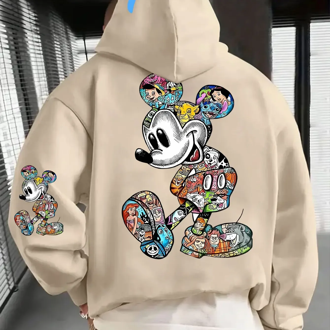 Sweat à Capuche Mickey Disney Personnages - Style Unique