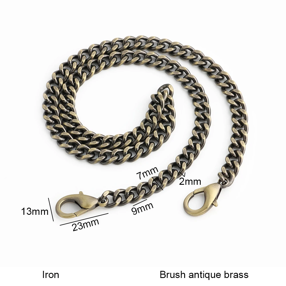 Gold Metal Thin Chain Strap for Women's Handbags - Versatile Crossbody Shoulder Bag Accessory