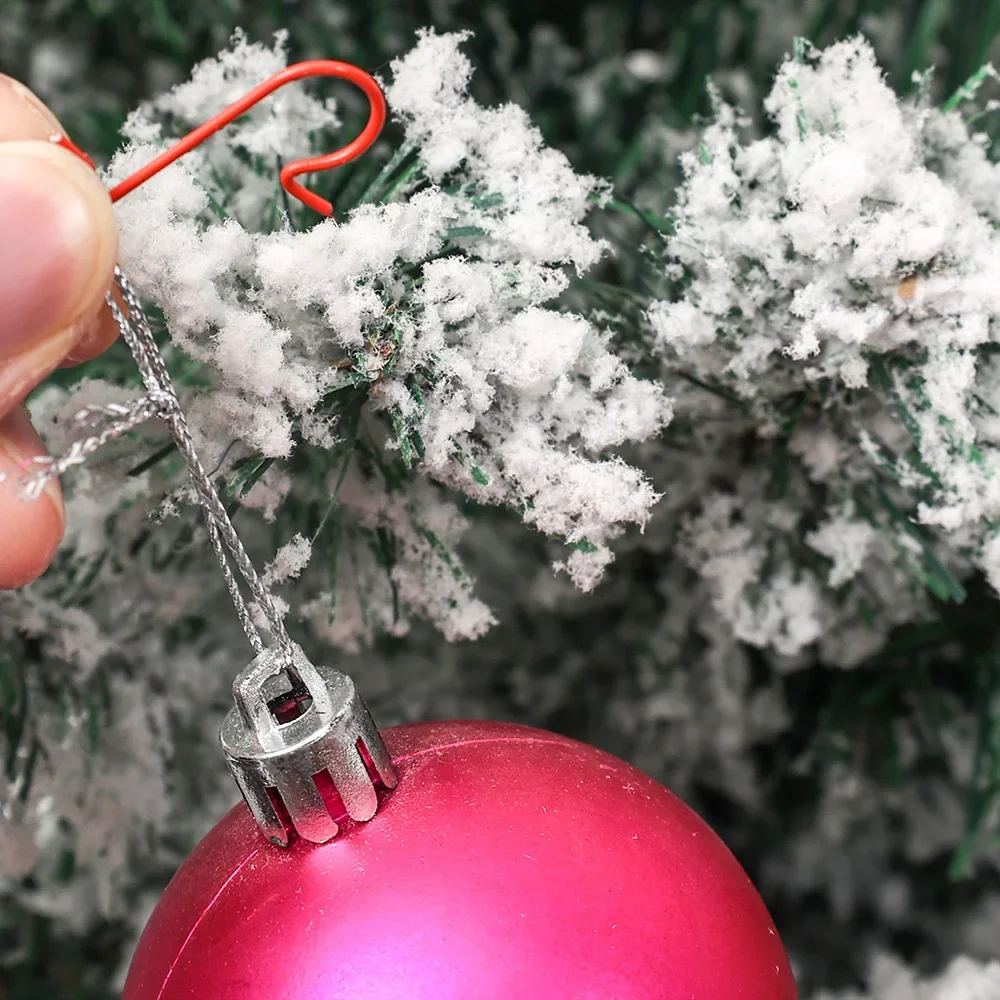 Christmas Metal S-Shaped Hooks Xmas Tree Ball Gold Silver Pendant Hanging Holders Home Party Christmas Decoration Hook 100/50Pcs Christmas Decorations