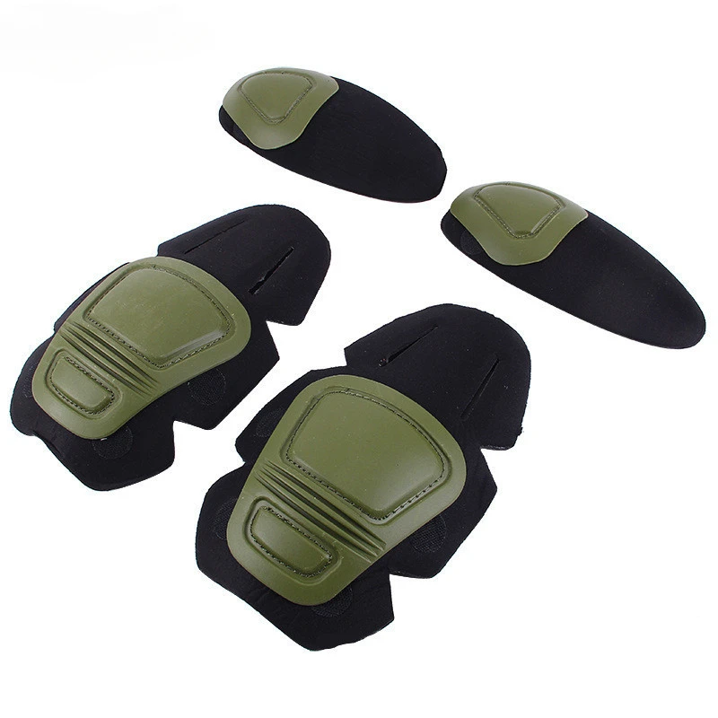 

Tactical Knee&Elbow Protector Pad for Paintball Airsoft Combat Uniform Military Suit 2 Knee Pads&2 Elbow Pads Just Hunting Suit