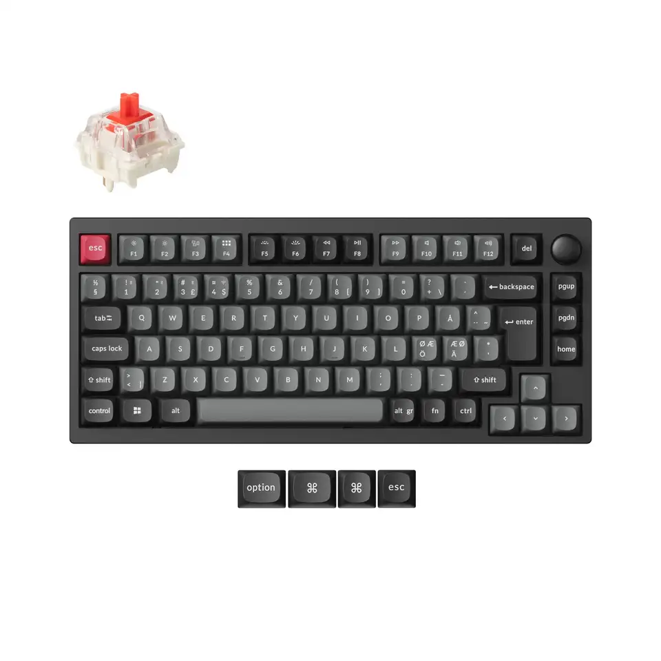 Lemokey-ワイヤレスメカニカルキーボードp1pro,カスタムアルミニウム 