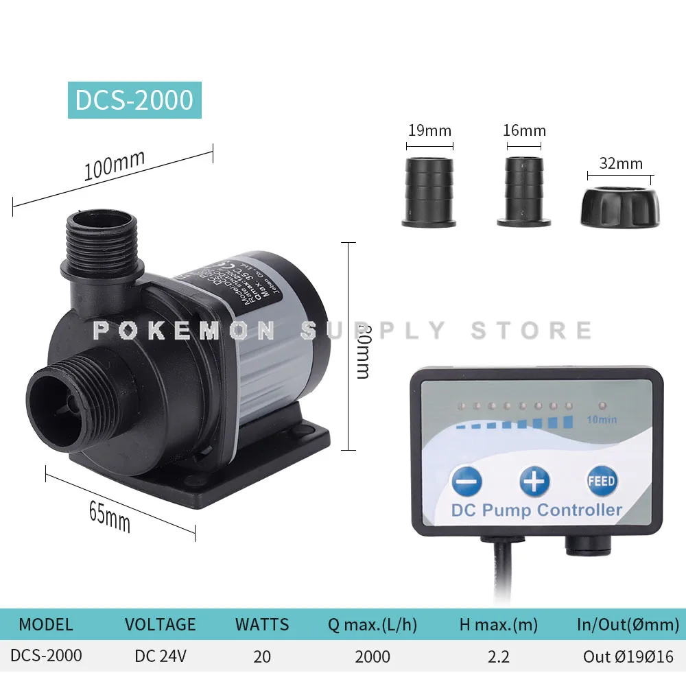 Jebao Jecod Pump DCS 1200-12000 L/H Aquarium Fish Tank