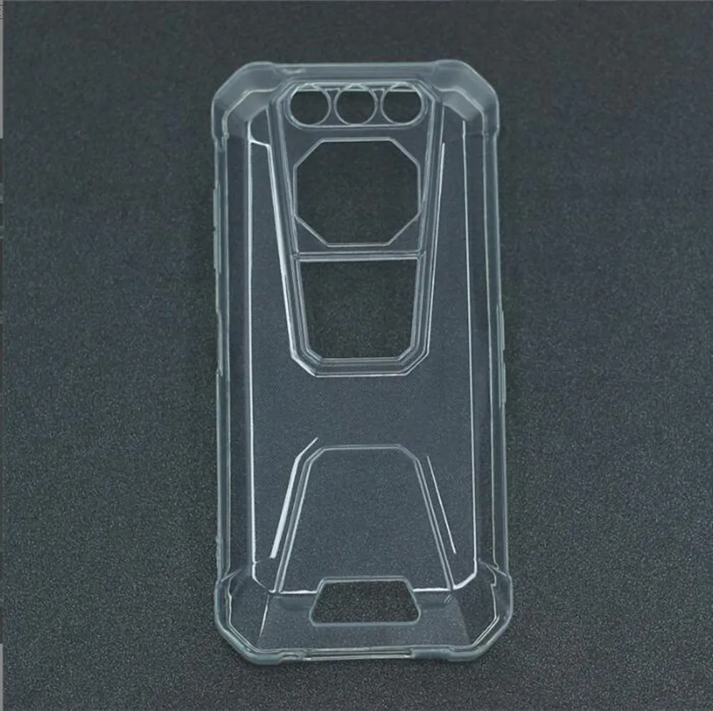 Enhanced Durable Silicone Phone Case with Back Ring Holder Bracket - 6.58” Screen Compatible