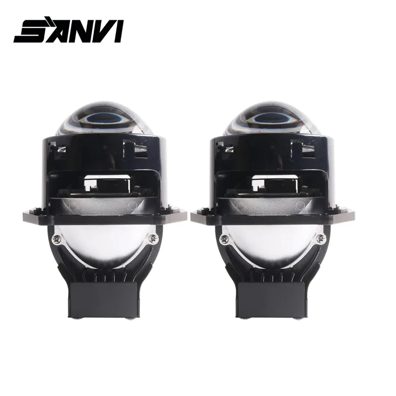 

SANVI Bi LED Projector Lens 3 Inch for Hella 3R G5 Headlights H1 H4 H7 H11 9005 9006 9012 Retrofit Auto Accessories