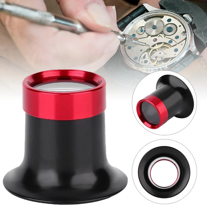 

3X/5X/10X/15X/20X Jeweler Watch Repair Magnifier Portable Monocular Magnifying Glass Lens Jewelr Repair Lens Magnifier Lens Tool